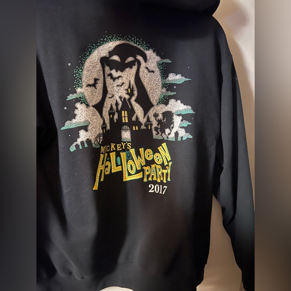 Mickeys Halloween Party 2017 Disneyland zip up hoodie